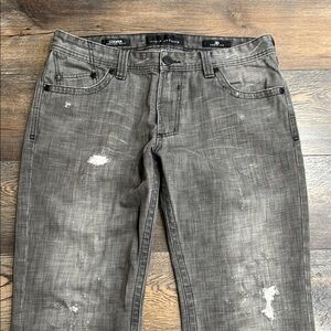 Affliction black premium Cooper relaxed boot 36